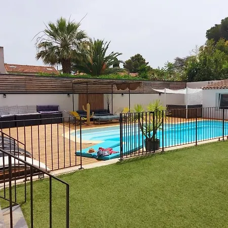 Superbe Maison A 100 M De La Mer-piscine-jacuzzi