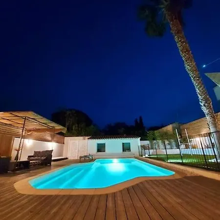 Superbe Maison A 100 M De La Mer-piscine-jacuzzi 4* 滨海圣西尔