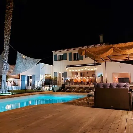 Superbe Maison A 100 M De La Mer-piscine-jacuzzi 滨海圣西尔